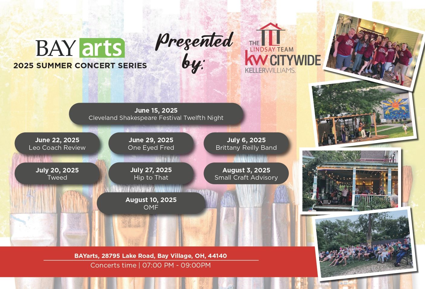 Bay Arts 2025 Summer Concert