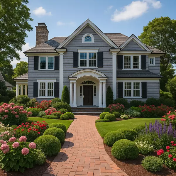 Charming New England Home and Garden