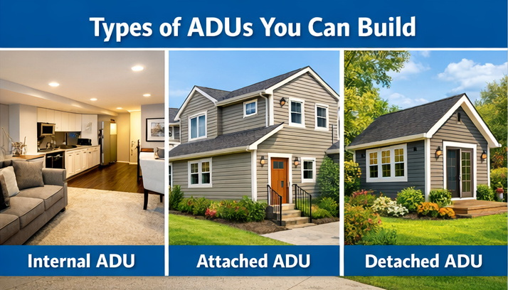 Types of ADUs. Massachusetts