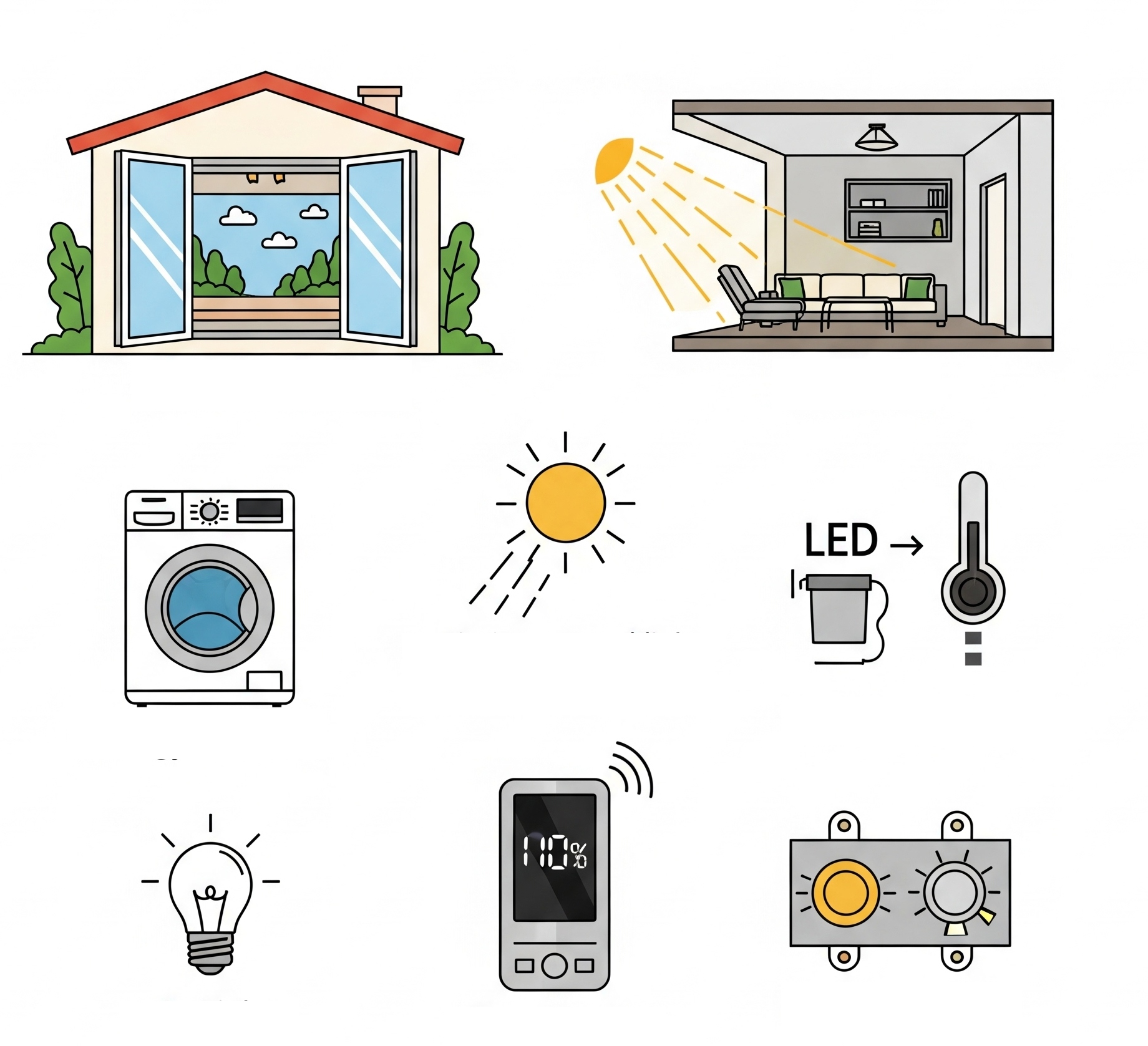 Summer electricity Savings