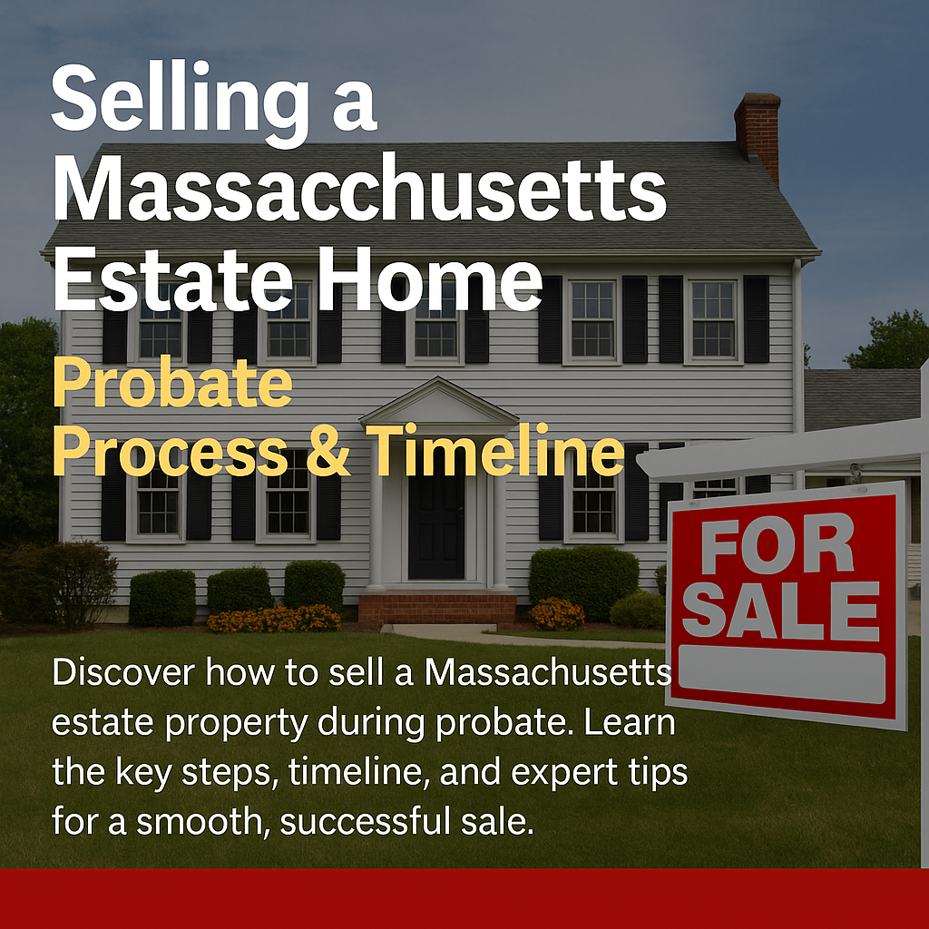 Selling a home in probate Massachusetts