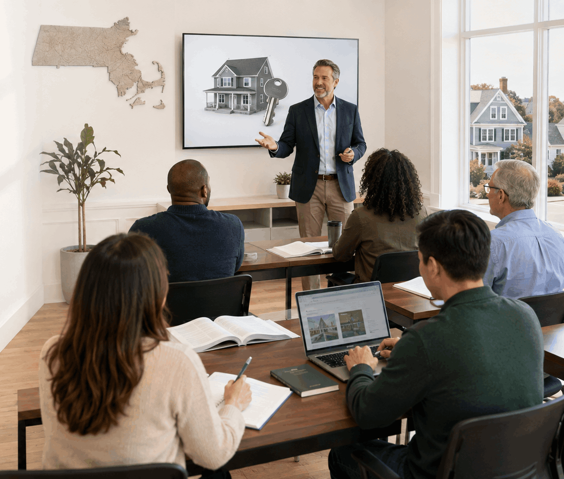 Massachusetts Real Estate Class - How to get your license