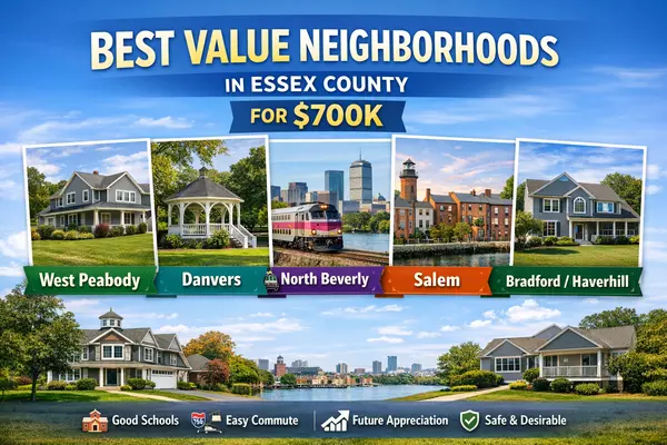 5 Essex County Massachusetts neighborhoods where $700K tends to stretch the farthest
