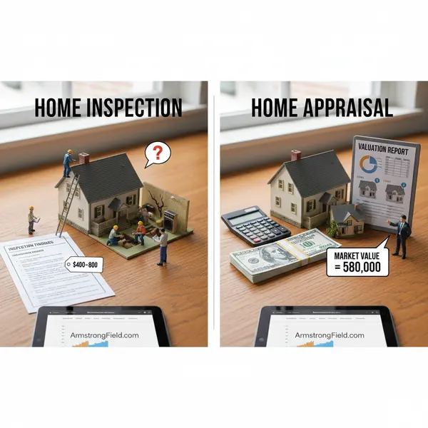 Appraisal vs. Inspection: What’s the Difference and Why It Matters,Jim Armstrong