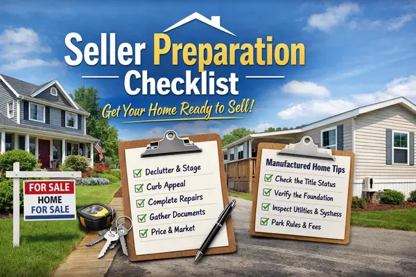 Seller Preparation Checklist: How to Get Your Home Ready to Sell,Jim Armstrong