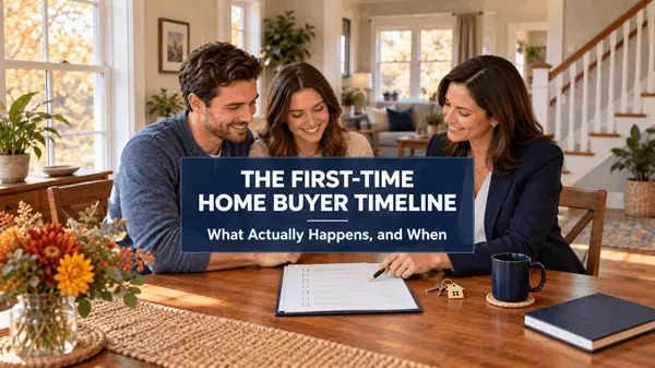 feature image of The First-Time Home Buyer Timeline: What Actually Happens, and When