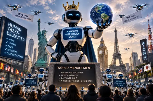 Is AI Really Planning to Take Over the World?