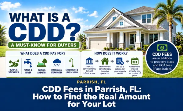 CDD Fees in Parrish, FL: How to Find the Real Amount for Your Lot
