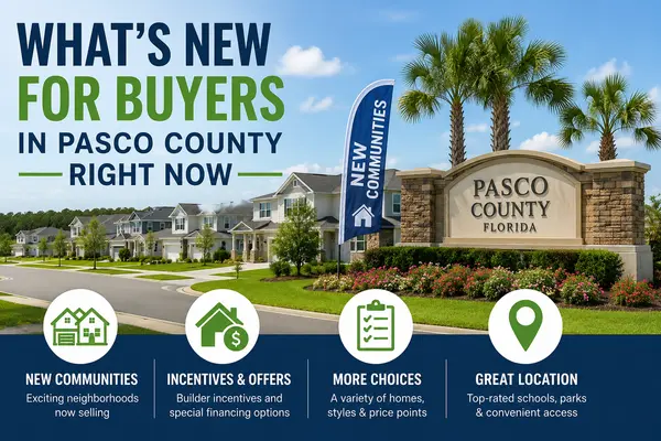 feature image of What's New for Buyers in Pasco County Right Now