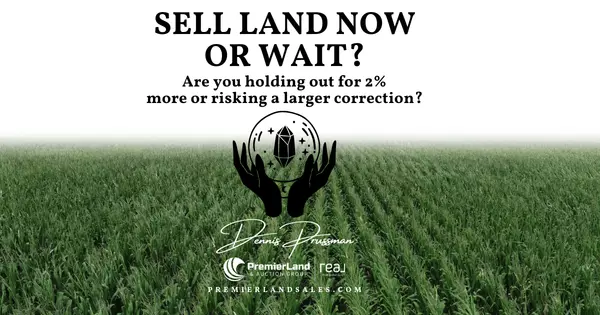 feature image of Sell Land Now or Wait?