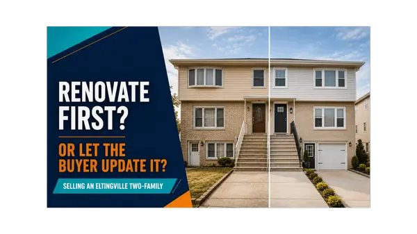 feature image of Selling an Eltingville Two-Family: Renovate First or Let the Next Buyer Update It?