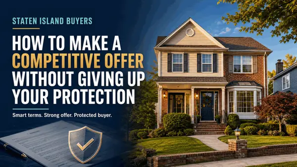 feature image of How Can Staten Island Buyers Make a Competitive Offer Without Waiving Every Protection?