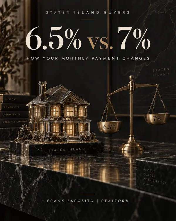 How Does a 7% Mortgage Rate Change Your Payment Compared With 6.5%?