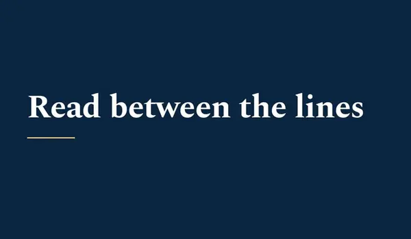 feature image of Reading Between the Lines | October 2026
