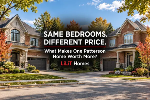 Same Bedrooms. Different Price. What Makes One Patterson Vaughan Home Worth More?