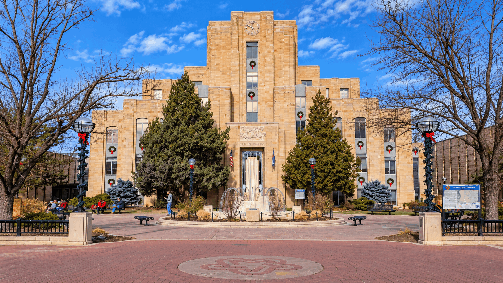 Boulder County Courthouse on Pearl Street in Boulder Colorado