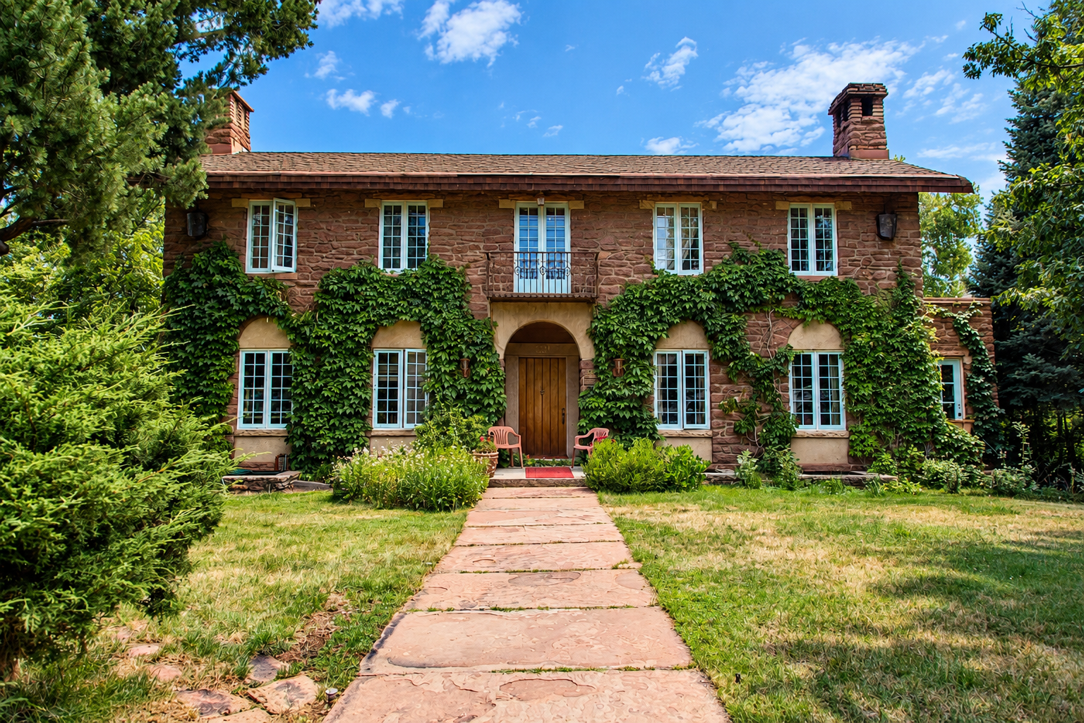 Historic David Hull Holmes House in Boulder Colorado