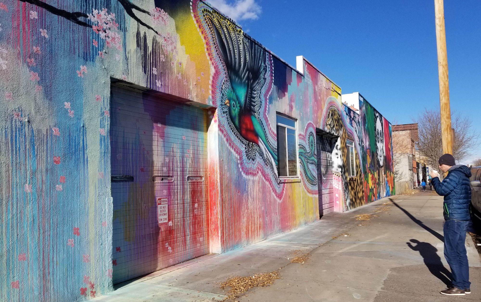 Colorful street art and murals in Boulder, Colorado, reflecting the city’s creative culture and vibrant neighborhood lifestyle.