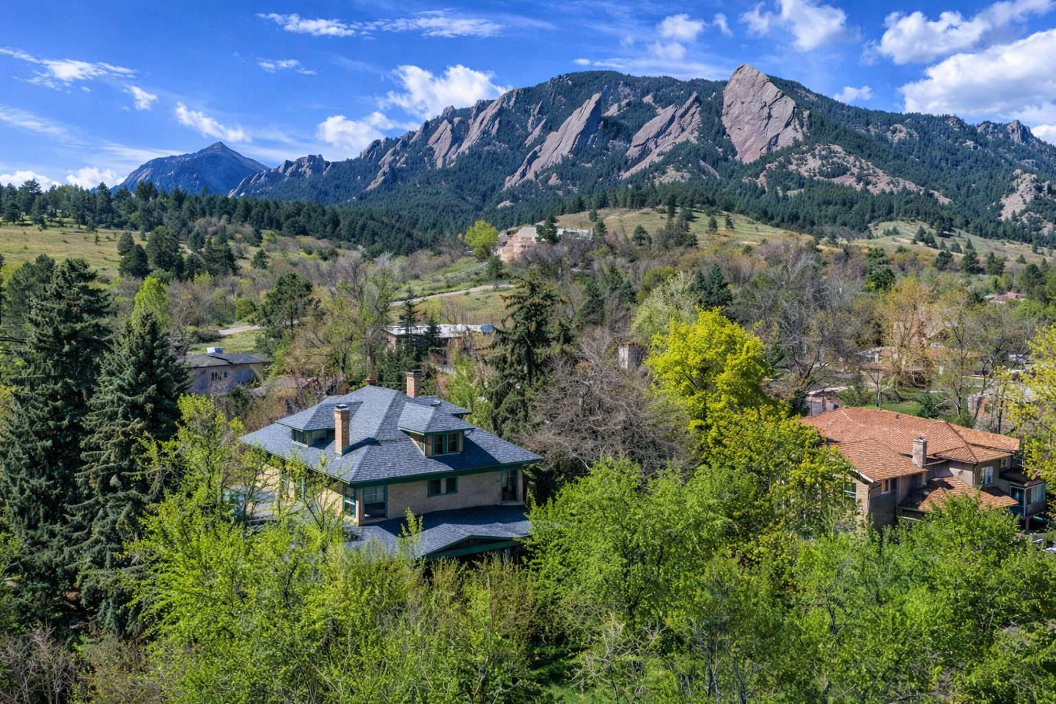 Boulder home with premium Flatirons proximity illustrating the value of micro-location.