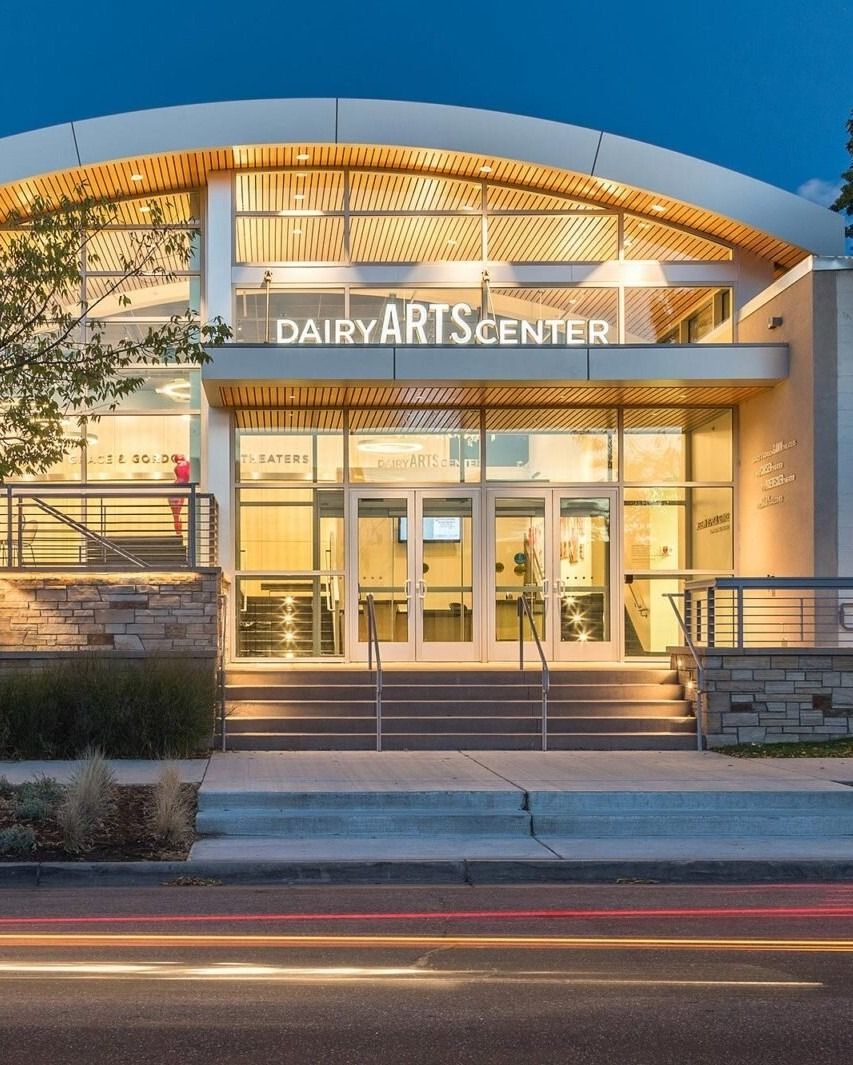 Boedecker Theater at the Dairy Arts Center in Boulder Colorado before a film screening.