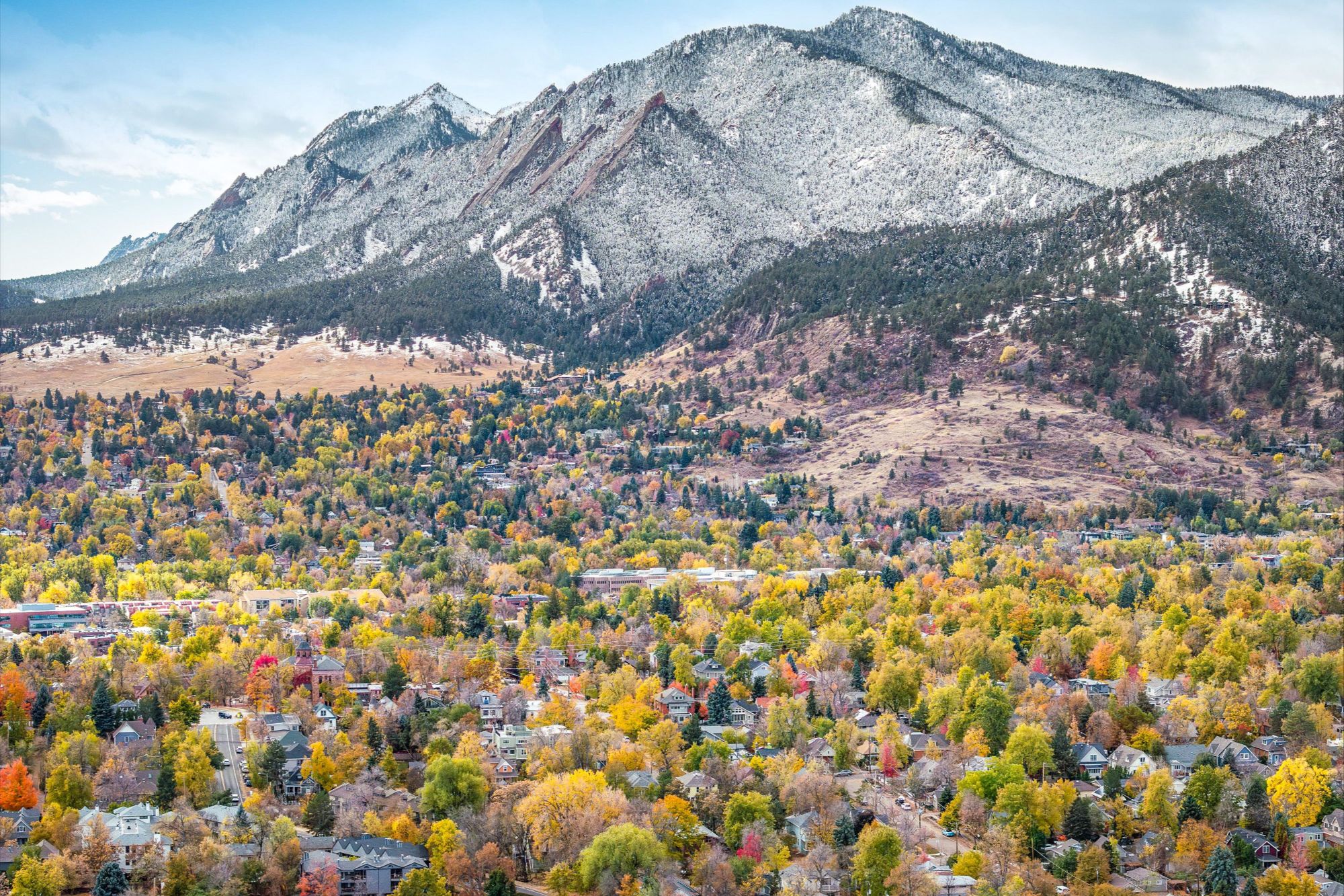 Downtown Boulder real estate and mixed-use neighborhoods tied to Sundance-driven demand.