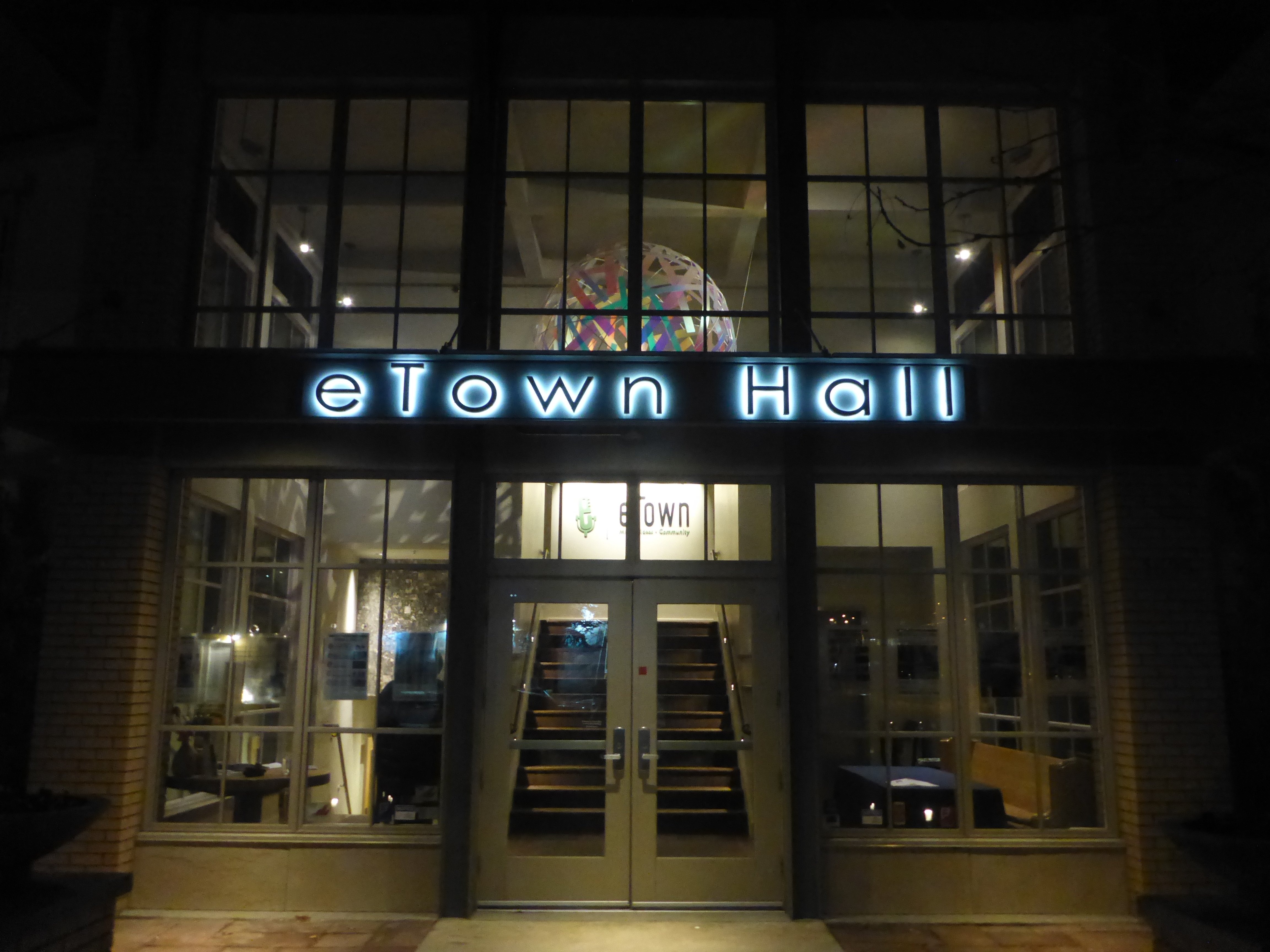 eTown Hall in downtown Boulder Colorado as a Sundance Film Festival venue.