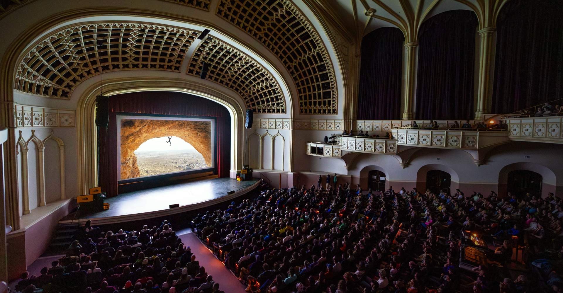 Five must-visit Sundance venues in Boulder including Boulder Theater, Dairy Arts Center, Chautauqua, Macky Auditorium, and eTown Hall.