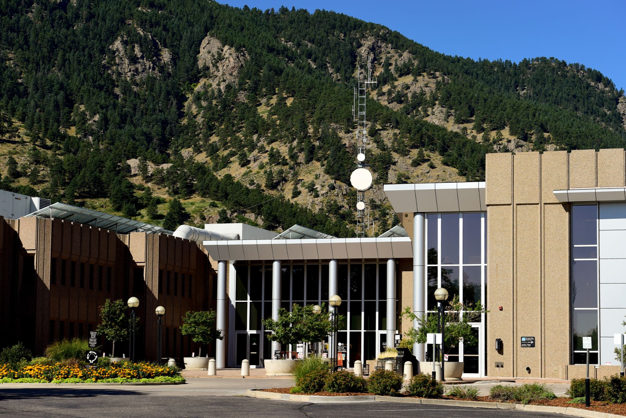 Boulder County Justice Center exterior in Boulder, Colorado, where probate real estate matters are handled.