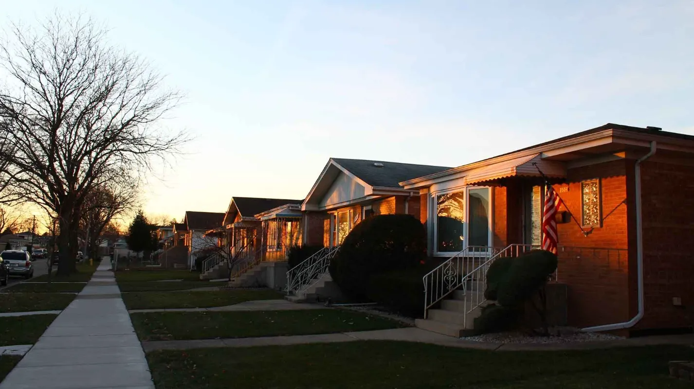 Boulder neighborhood streetscape where heirs may choose to sell a probate property with a mortgage.