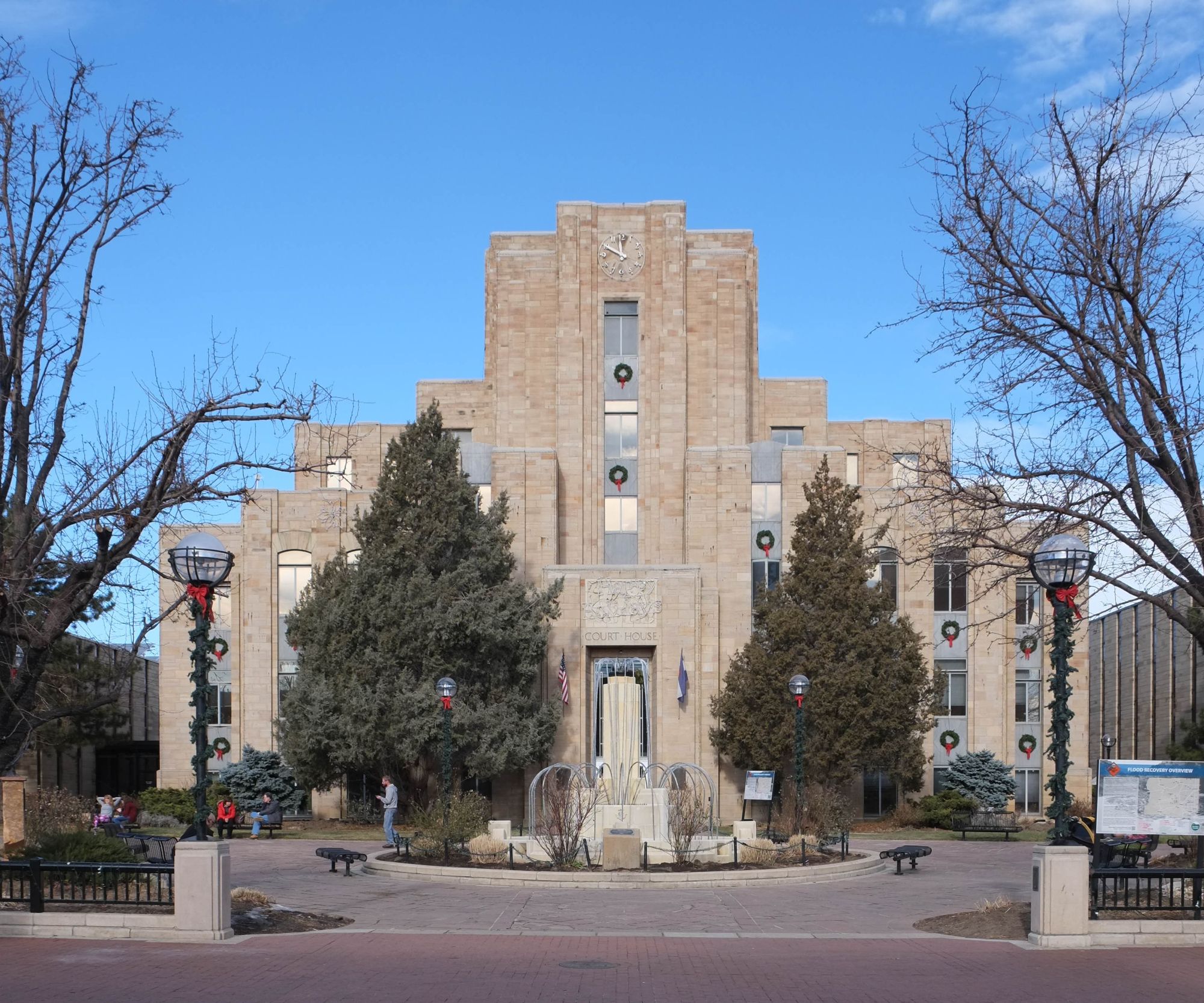 Exterior of Boulder County Combined Court where probate matters are handled in Boulder County.