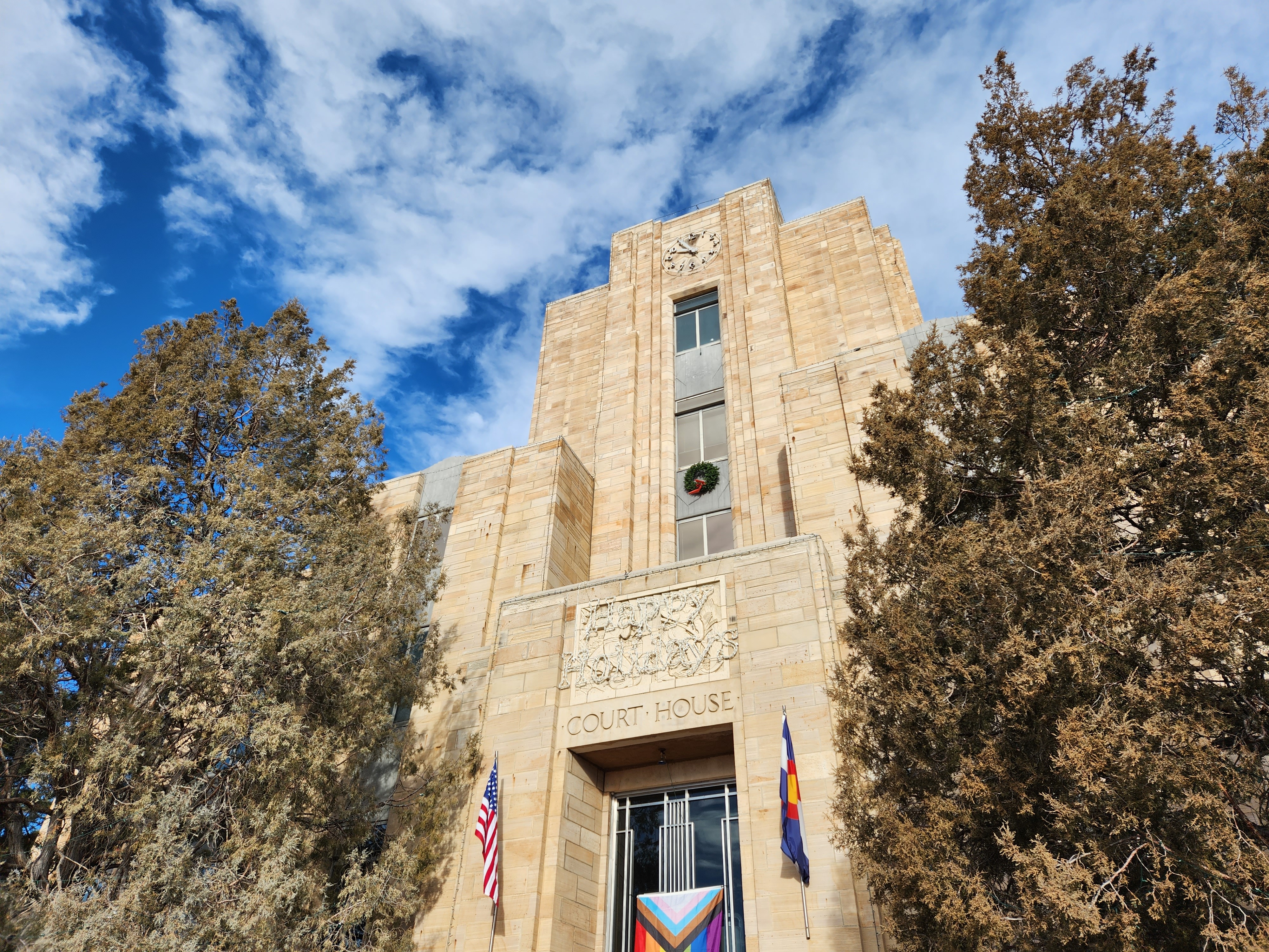Boulder County court building associated with probate real estate sales in Boulder, Colorado.