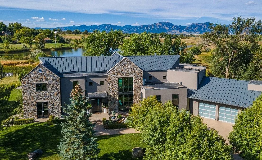 Luxury residential street in Central Boulder, Colorado, where high-end homes compete for selective buyers.