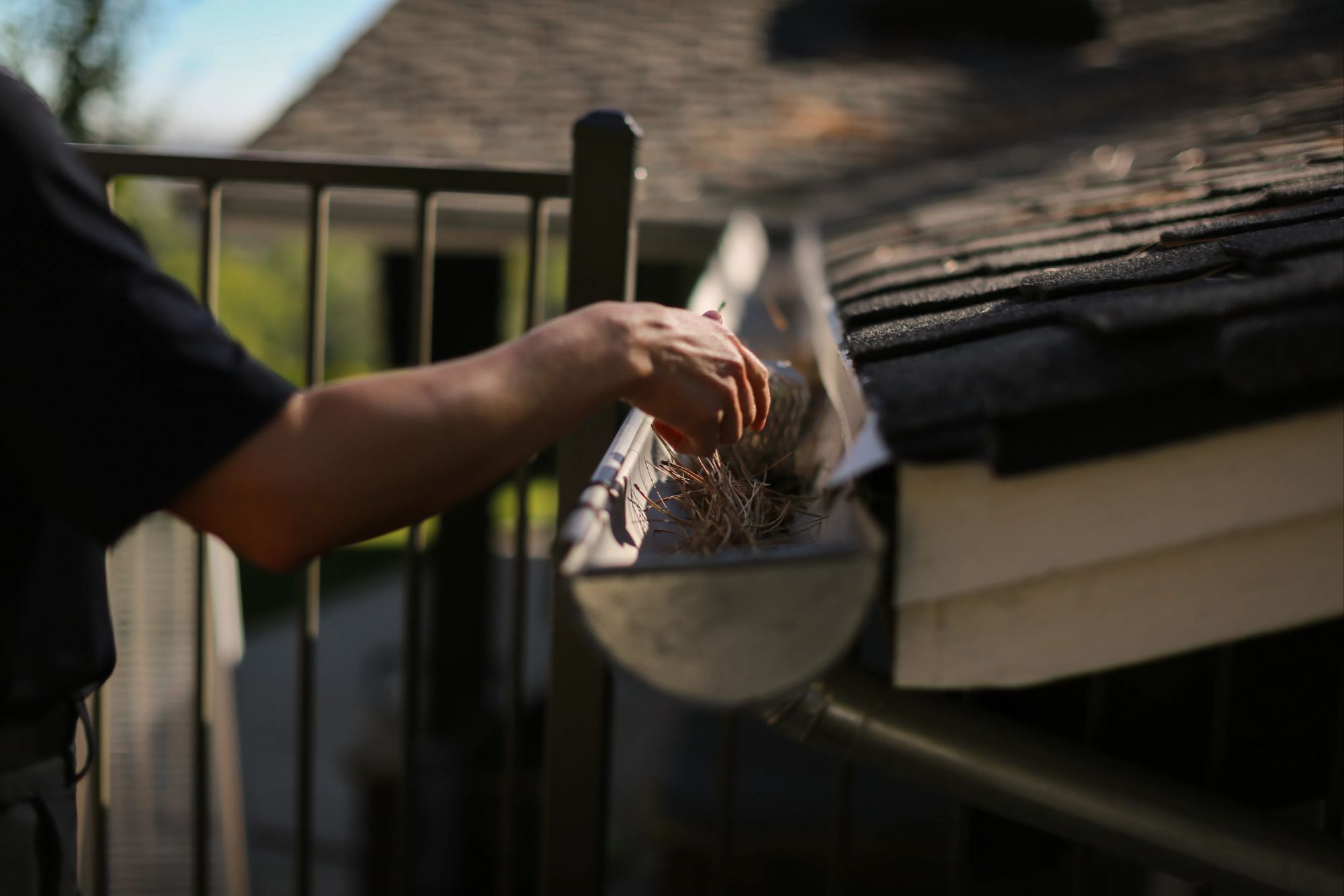 Boulder Fire-Rescue Community Risk Reduction Specialist conducting a Detailed Home Assessment on a residential property in the Boulder Colorado wildland-urban interface