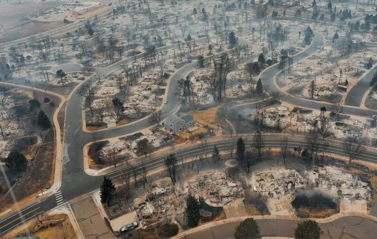 Wildfire mitigation work near Boulder open space