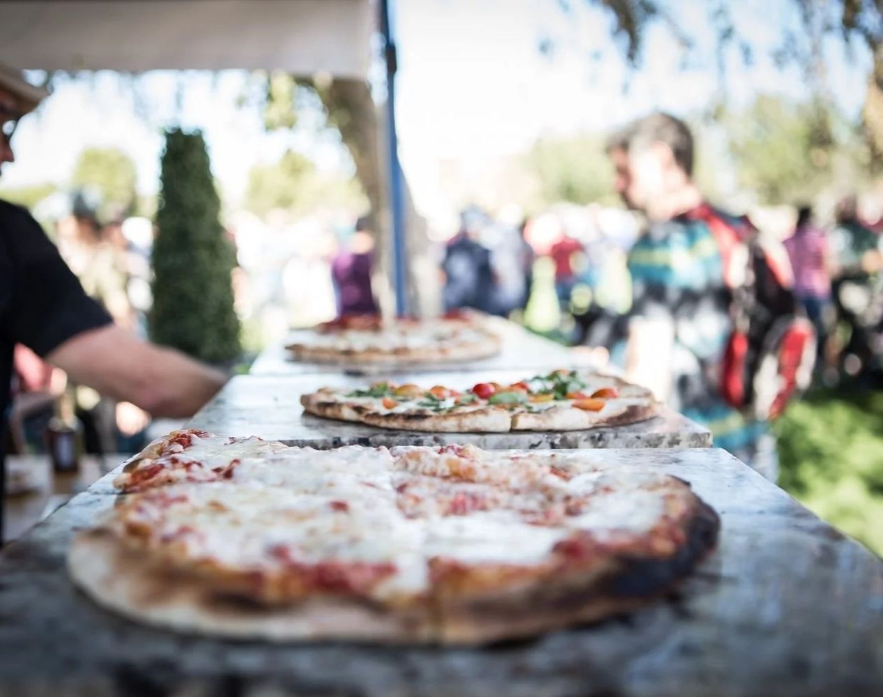 Colorado Pizza Festival in downtown Longmont near Boulder Colorado