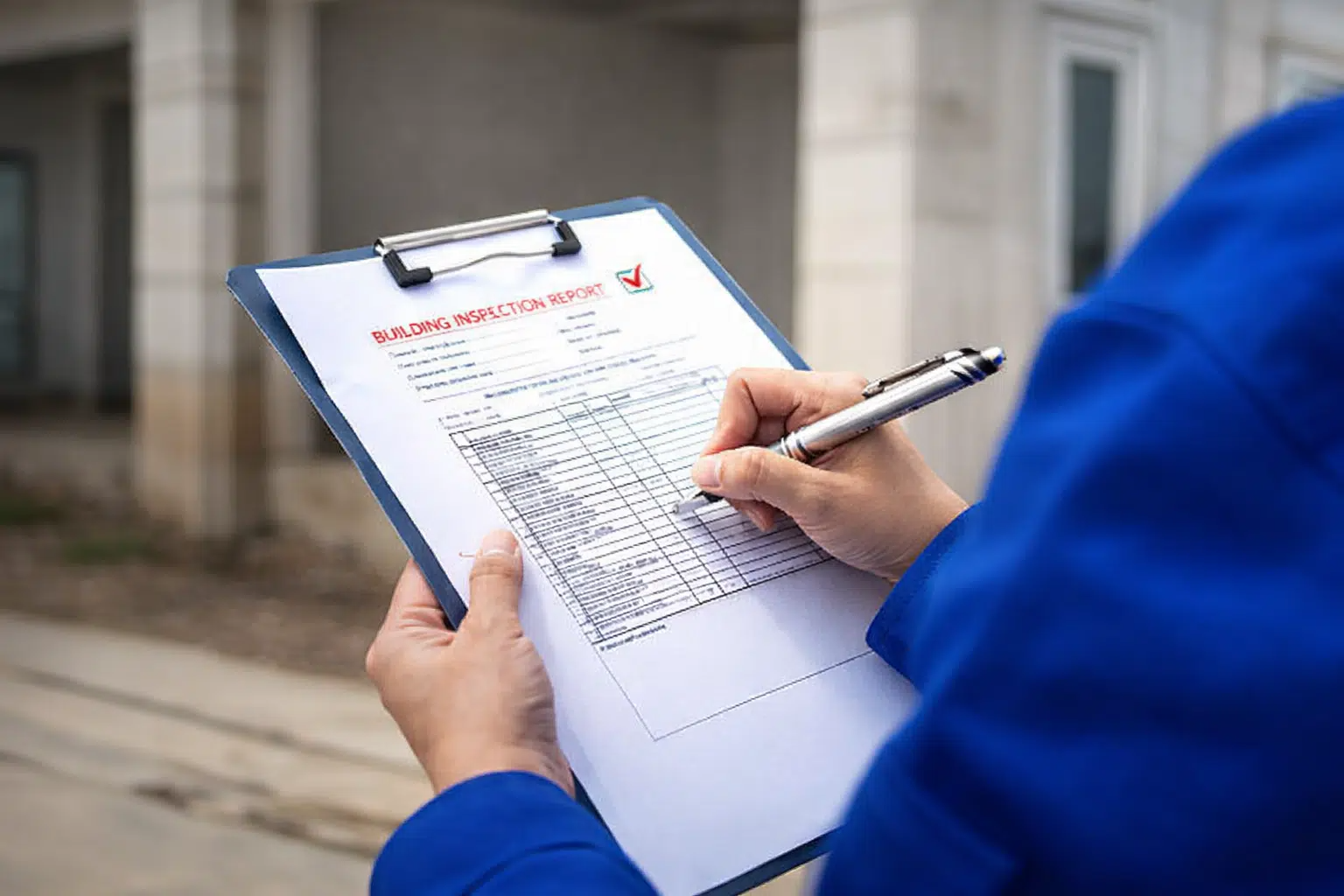 Buyer reviewing prioritized Boulder home inspection findings