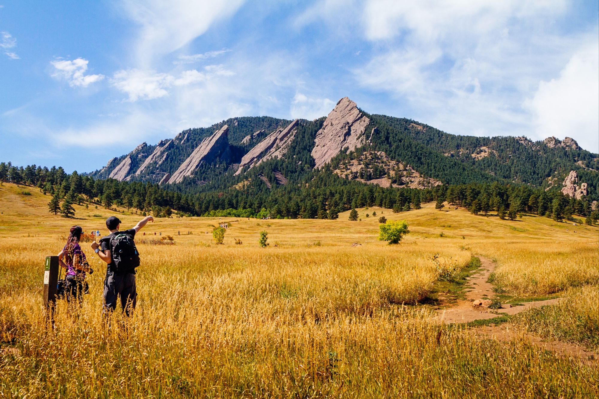 Boulder date ideas including hiking, live music, art, books and mountain views.