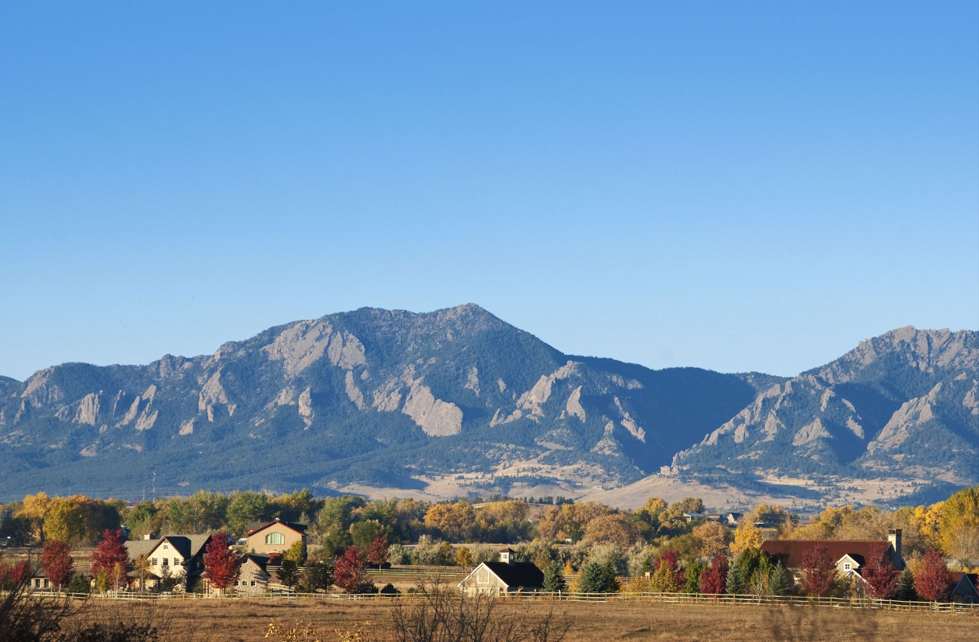 Boulder's walkable core and bike infrastructure shape daily life for many residents.