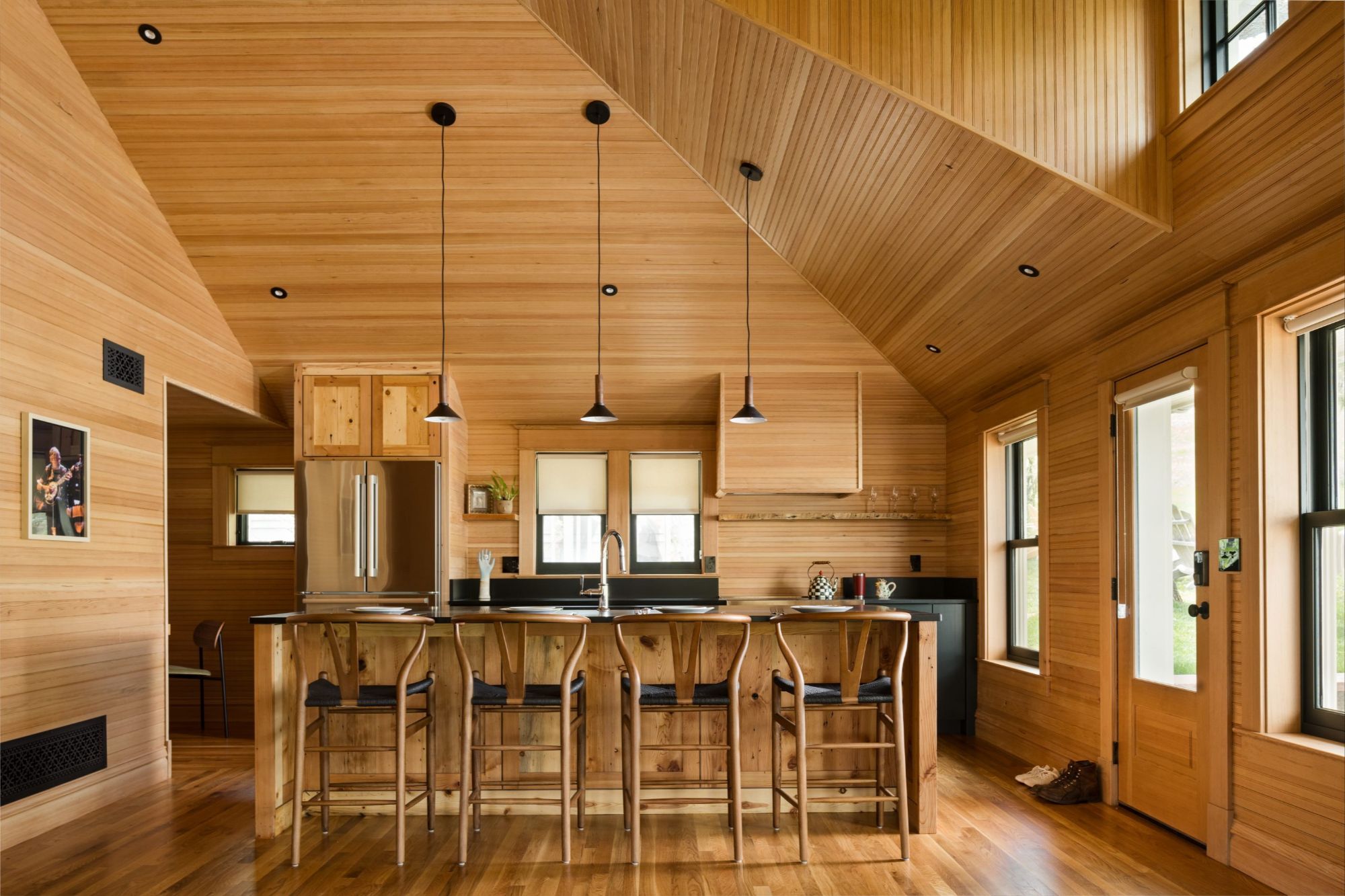 Boulder lodging with a kitchen and separate living space for a multiday stay