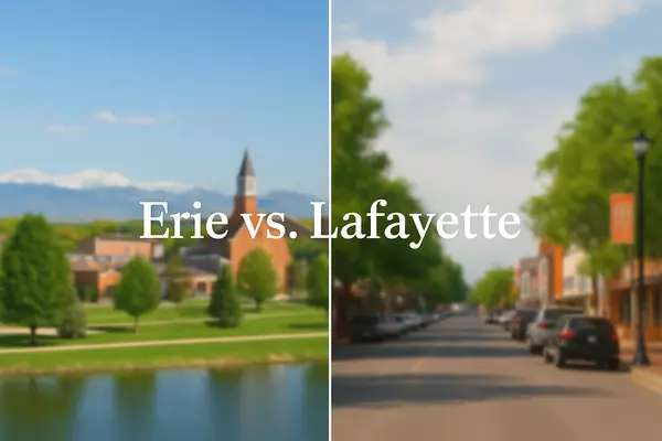Erie vs. Lafayette, Colorado: Which City is Right for You?