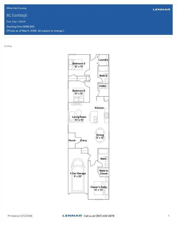 3636 Maggie RD, Mustang, OK 73064