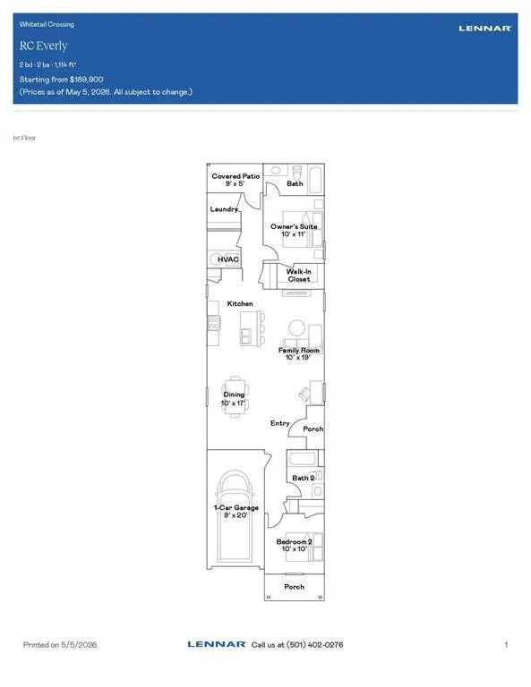 3612 Maggie RD, Mustang, OK 73064
