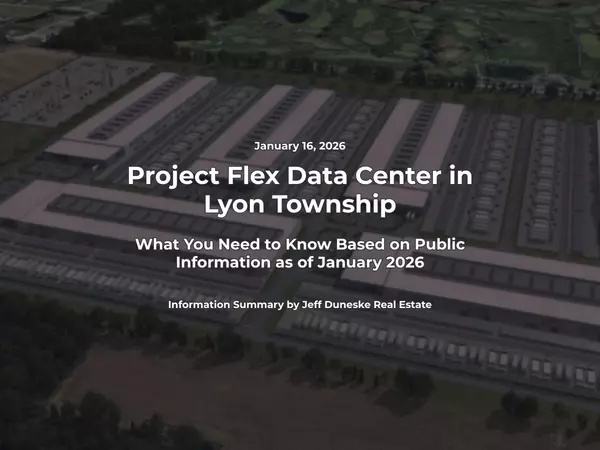 Project Flex Data Center in Lyon Township: What You Need to Know as of January 2026