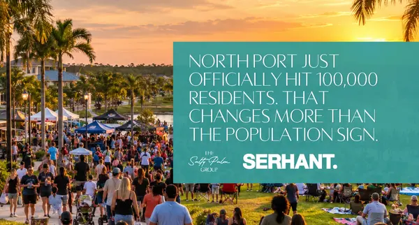 North Port Just Officially Hit 100,000 Residents. That Changes More Than the Population Sign.,Heidi Choiniere