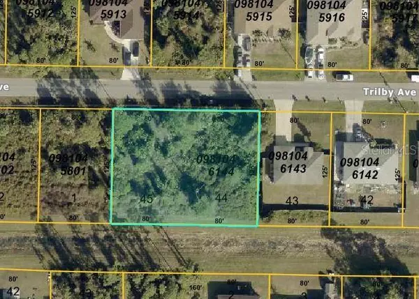 Lot 44 & 45 TRILBY AVE, North Port, FL 34286