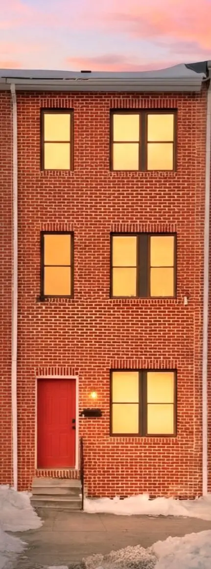 1032 W Fayette St Baltimore MD 21223 | Luxury Federal Style Brick Rowhome in Poppleton Near Downtown, UMB, Camden Yards, and M and T Bank Stadium,Adam Kautz
