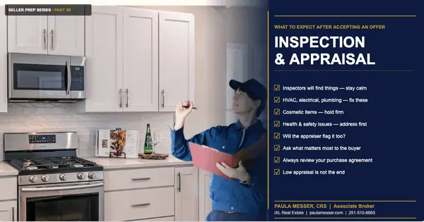 The Home Inspection and Appraisal, What Every Seller Needs to Know