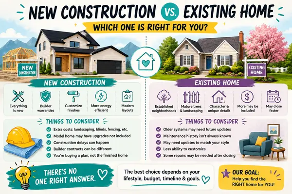 Should You Buy a New Construction Home or an Existing Home?