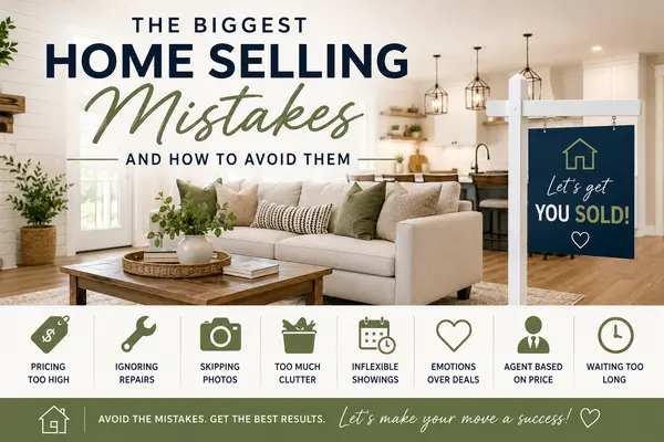 The Biggest Home Selling Mistakes and How to Avoid Them
