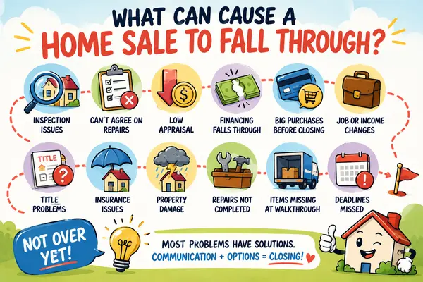 What Can Cause a Home Sale to Fall Through?